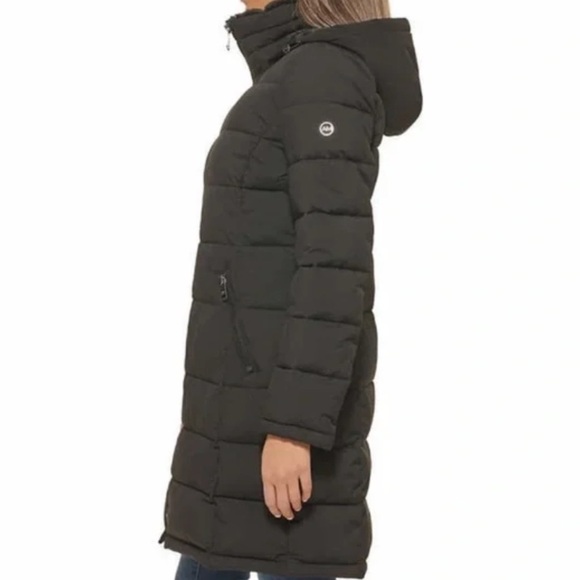 Andrew Marc black quilted parka jacket. Women’s size XXL - Picture 3 of 16